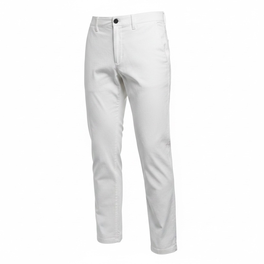 Lululemon Relaxed Tapered Trouser 36 Bone White LM5AN1S Mens Pants NWT